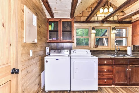 Washer and dryer for one less stress.