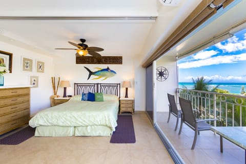 Bedroom - Bright and spacious sleeping room/area.  This are can be kept open or closed for more privacy