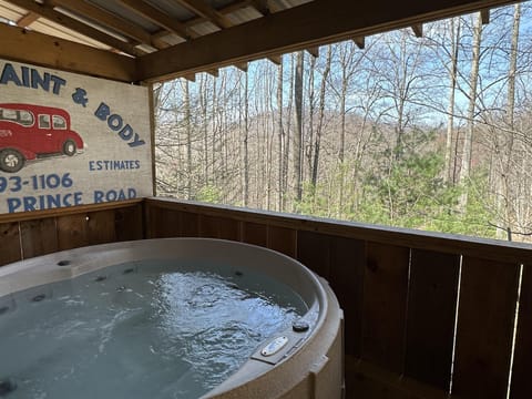 Hot Tub with a view