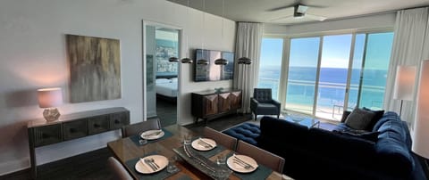 Our Stunning Penthouse now includes 4 beach LOUNGE CHAIRS & UMBRELLAS!