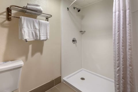 Room, 1 King Bed with Sofa bed, Non Smoking (Upgrade) | Bathroom | Combined shower/tub, free toiletries, hair dryer, towels