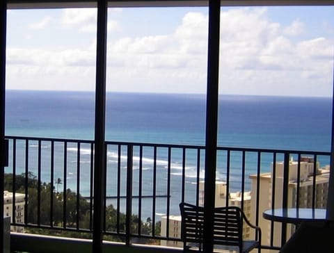 View from inside condo