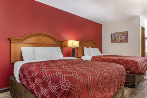Standard Room, 2 Queen Beds, Non Smoking | Desk, blackout drapes, rollaway beds, free WiFi