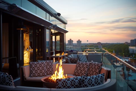 Rooftop bar