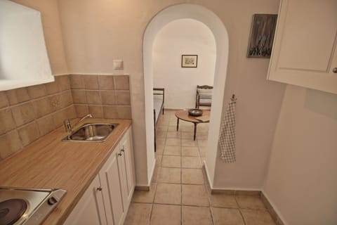 Traditional Apartment | Private kitchenette | Fridge, electric kettle