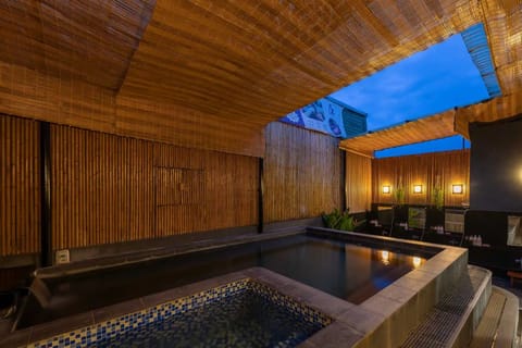 Rooftop pool
