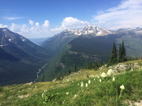 view from nearby hike