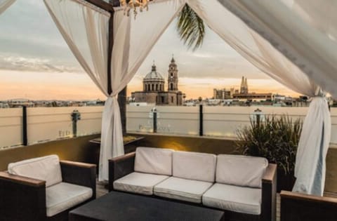 Rooftop terrace