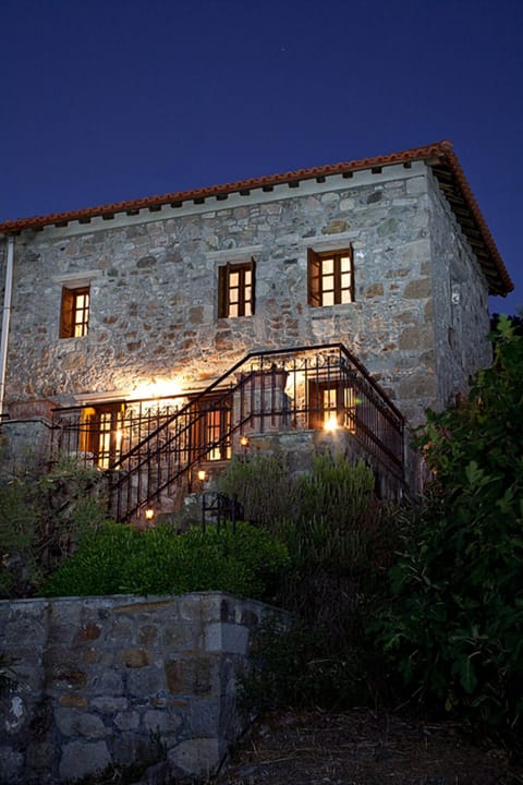 Front of property - evening/night