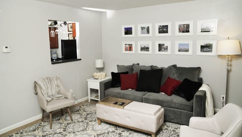 Comfortable sofa bed with memory foam mattress!