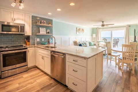 Oceanfront View from Kitchen