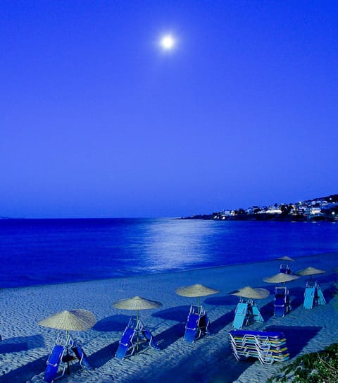 On the beach