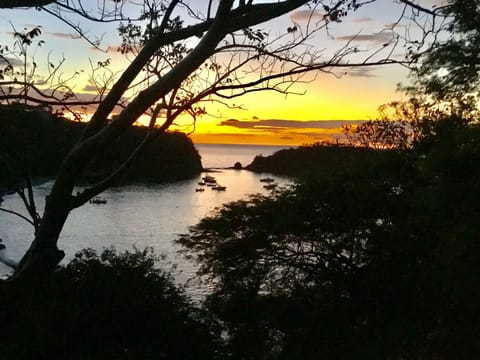 Enjoy a sunset from the screened porch
