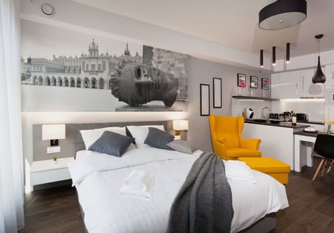 Deluxe Studio Suite | Desk, soundproofing, iron/ironing board, free WiFi