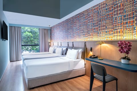 Superior Room, 3 Twin Beds | In-room safe, desk, laptop workspace, soundproofing