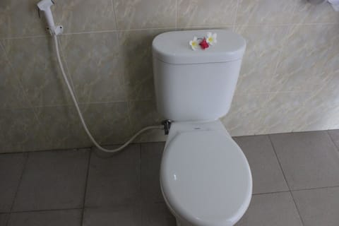 Shower, free toiletries, towels