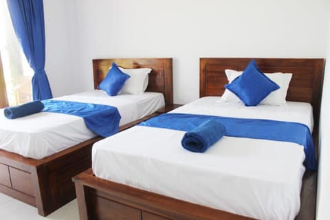 Twin Room, Garden View (With AC) | Desk, soundproofing, rollaway beds, free WiFi