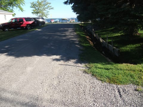 walking distance to water.