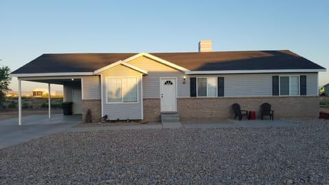 Front of home at Sunrise