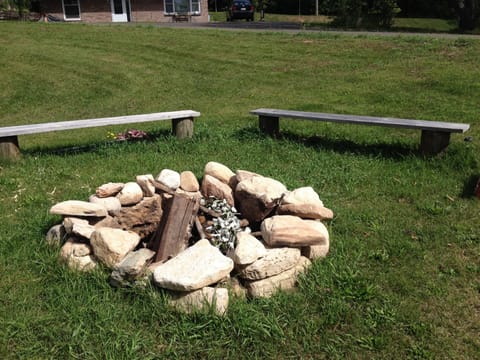 Ready for your campfire with a supply of firewood.