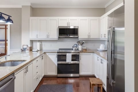 - Spacious kitchen with modern appliances and ample storage   - Sleek granite countertops perfect for meal prep and entertaining   - Designed for comfort and functionality in mountain living