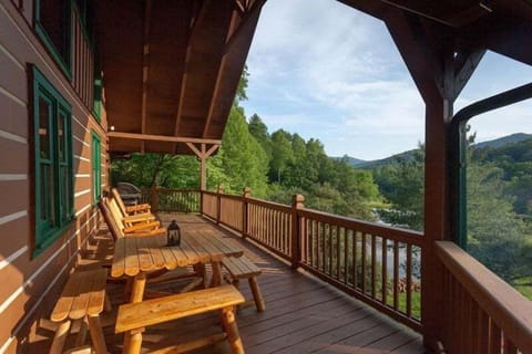 Views from the deck areas