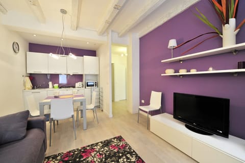 Apartment, 2 Bedrooms | Living area | TV