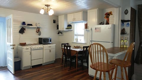 Left side of Kitchen, dining and bar