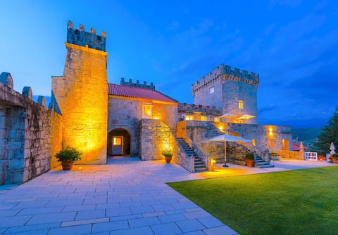 Front of property - evening/night