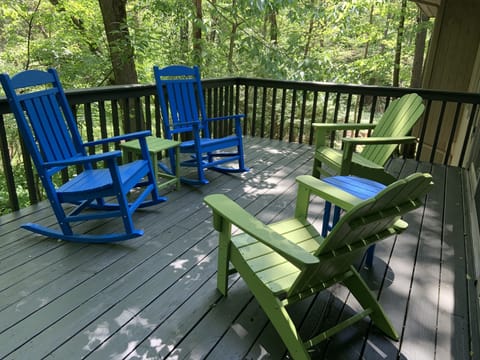 Deck off living room