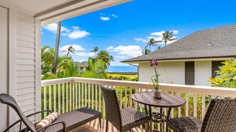 Poipu Kapili Resort #20 - Ocean View Dining & Lounging Lanai - Parrish Kauai