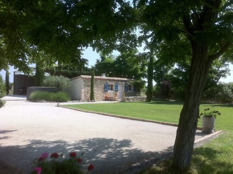 Boules court and cottage