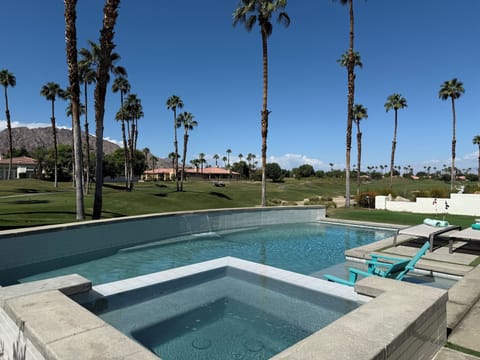  Relax in the pool with breathtaking views