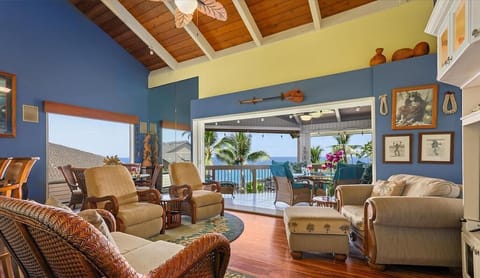 Living Room, Lanai &amp; View