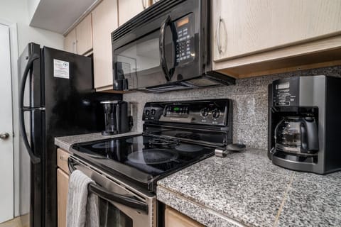 Ready for all your meals including a drip coffee maker and Keurig