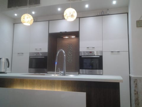 Kitchen (Island and 2 ovens)