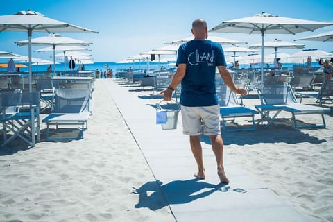 Private beach nearby