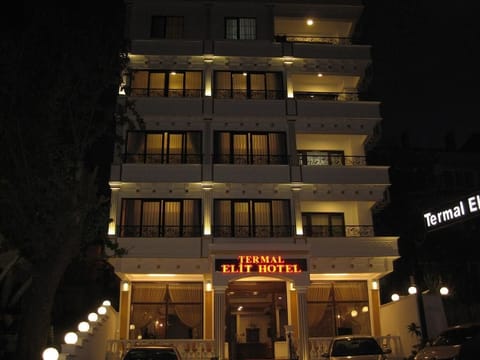 Front of property - evening/night