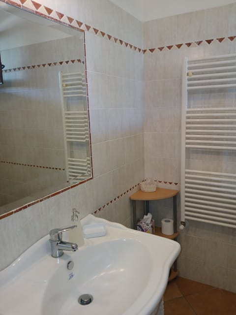 Double Room | Bathroom | Shower, free toiletries, hair dryer, slippers