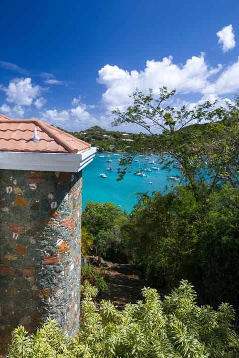 All stone walls on property were made with stone taken right from building sight