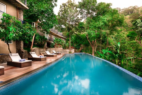 Indoor pool, outdoor pool