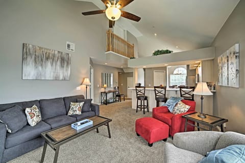 Branson Vacation Rental | 2BR | 3BA | 1,497 Sq Ft | Stairs Required