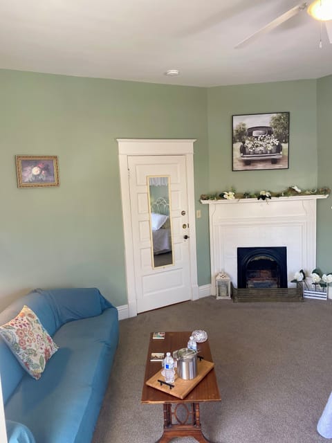 Magnolia Room , Second Floor | Premium bedding, individually decorated, individually furnished