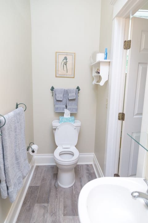 Garden Room , Second Floor | Bathroom | Shower, free toiletries, hair dryer, towels