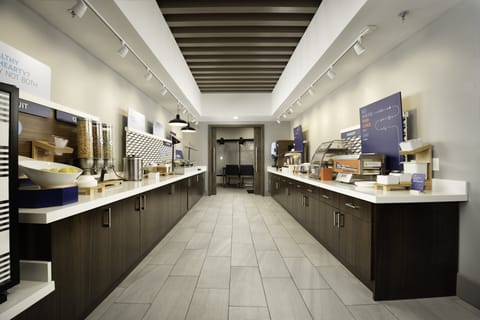 Free buffet breakfast