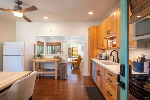 View of open Kitchen and main living space.