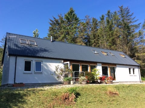 Front view of the house