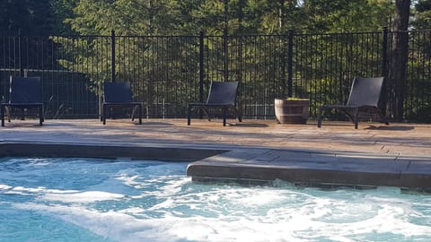 Outdoor Spa, BBQ, and Patio