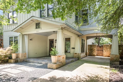 Front entrance and patio
