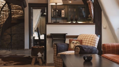 Exclusive Apartment, 3 Bedrooms | Living area | Flat-screen TV, DVD player, table tennis